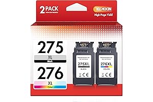 PG-275 XL/CL-276 XL Value Pack Replacement Ink Cartridges