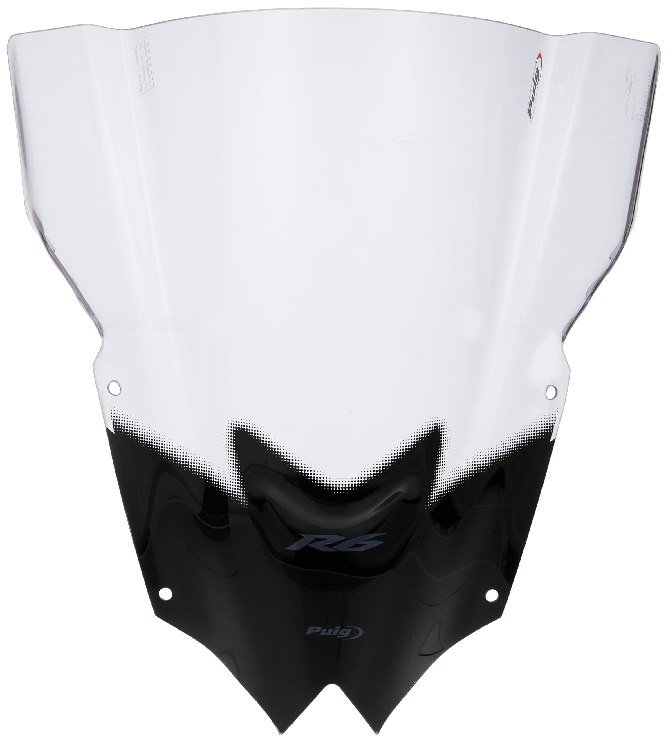 Puig Racing Screen | Light Smoke | Yamaha YZF-R6 2008>2015