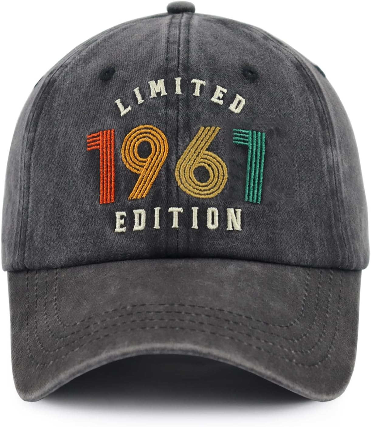 65 Birthday Decorations for Men Women, 65 Birthday Hat, Retirement Gifts for Wife Husband, Birthday Gifts for Mom Dad, Vintage 1961 Baseball Cap