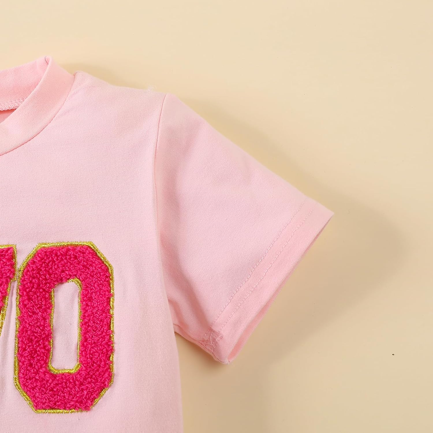 Toddler Kids Baby Girls Birthday Outfit Two/Three/Four/Five/Six T-shirt Rainbow Mesh Tulle Tutu Skirts - Image 3