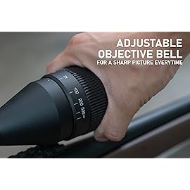 Monstrum Guardian 3-9x50 AO Rifle Scope with Parallax Adjustment | Black