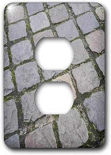 3dRose Danita Delimont - Abstracts - Belgium, Bruges Bronze seashell on Camino de Santiago pilgrimage route - 2 plug outlet cover (lsp_313064_6)