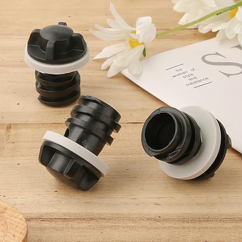 Miniatura 5 de SAVITA 4 tapones de drenaje para refrigeradores ORCA, repuesto de conexión de manguera de drenaje compatible con la línea de Yeti de Roadie, Tundra,