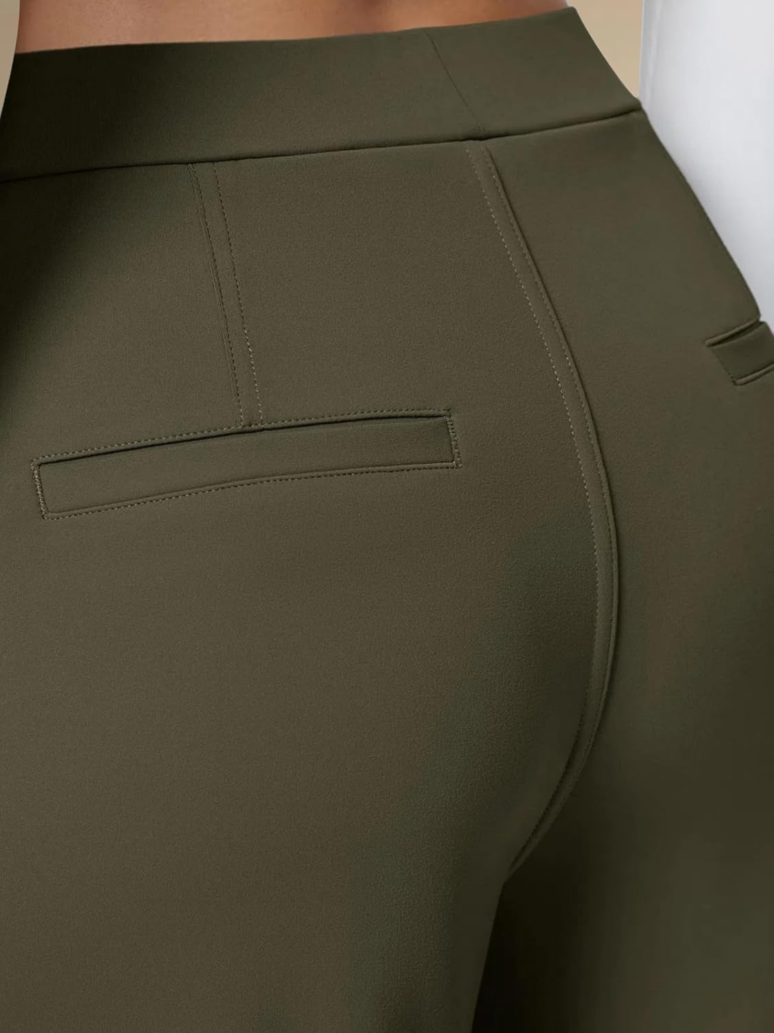 High Waisted Work Pants for Women Business Casual Outfits Office Dress Pants Trousers with Pockets - Image 5