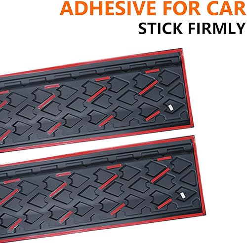 Miniatura 5 de powoq Moldura de puerta compatible con Ford F150 2021-2024 Panel basculante de cuerpo de panel lateral, protector de repuesto para Ford F150 2021