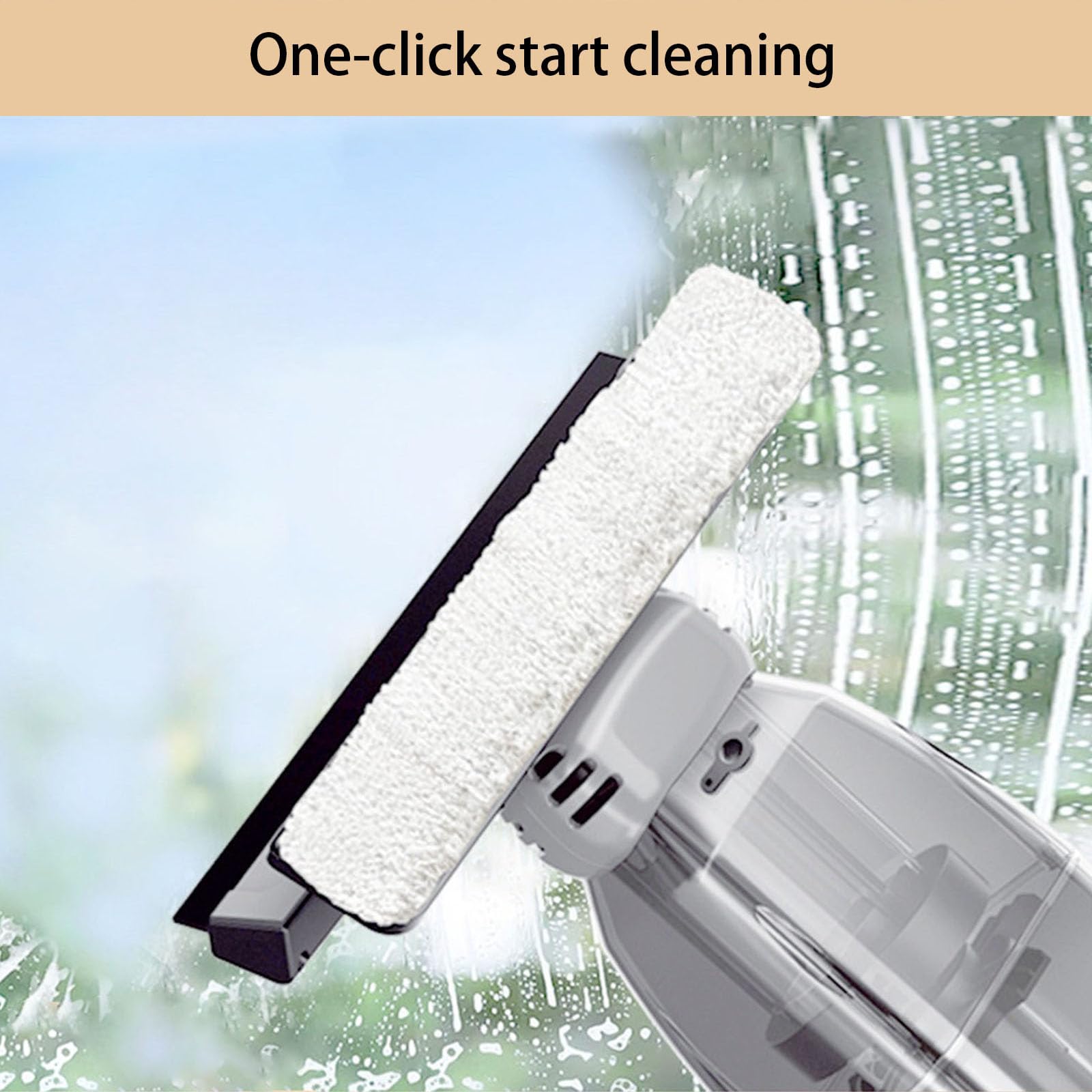 Pratico gadget per la pulizia delle finestre Pulitore di vetri Texture adatto per la pulizia professionale professionale della macchina