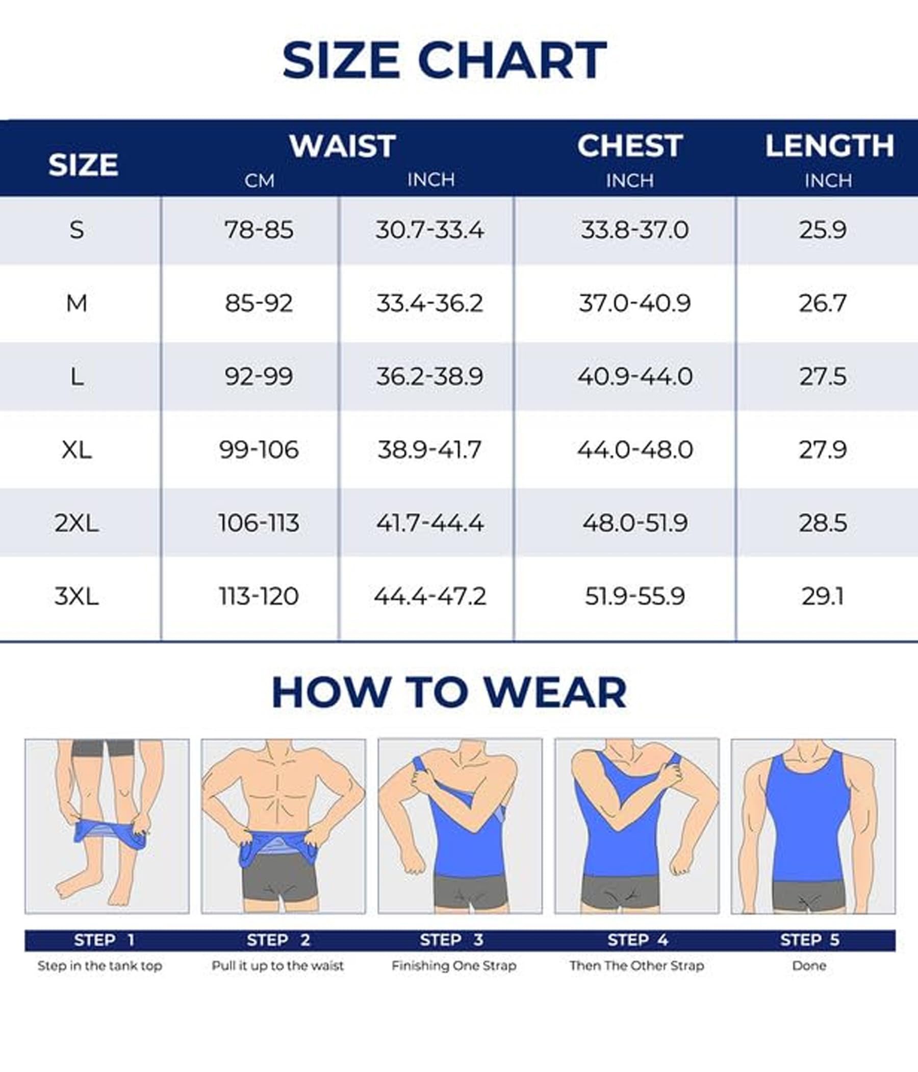 Nebility Débardeur Homme Lot de 2 Maillot de Corps Amincissant Gaine Ventre Plat T Shirt Minceur Gilet de Compression Gainant Body Shaper