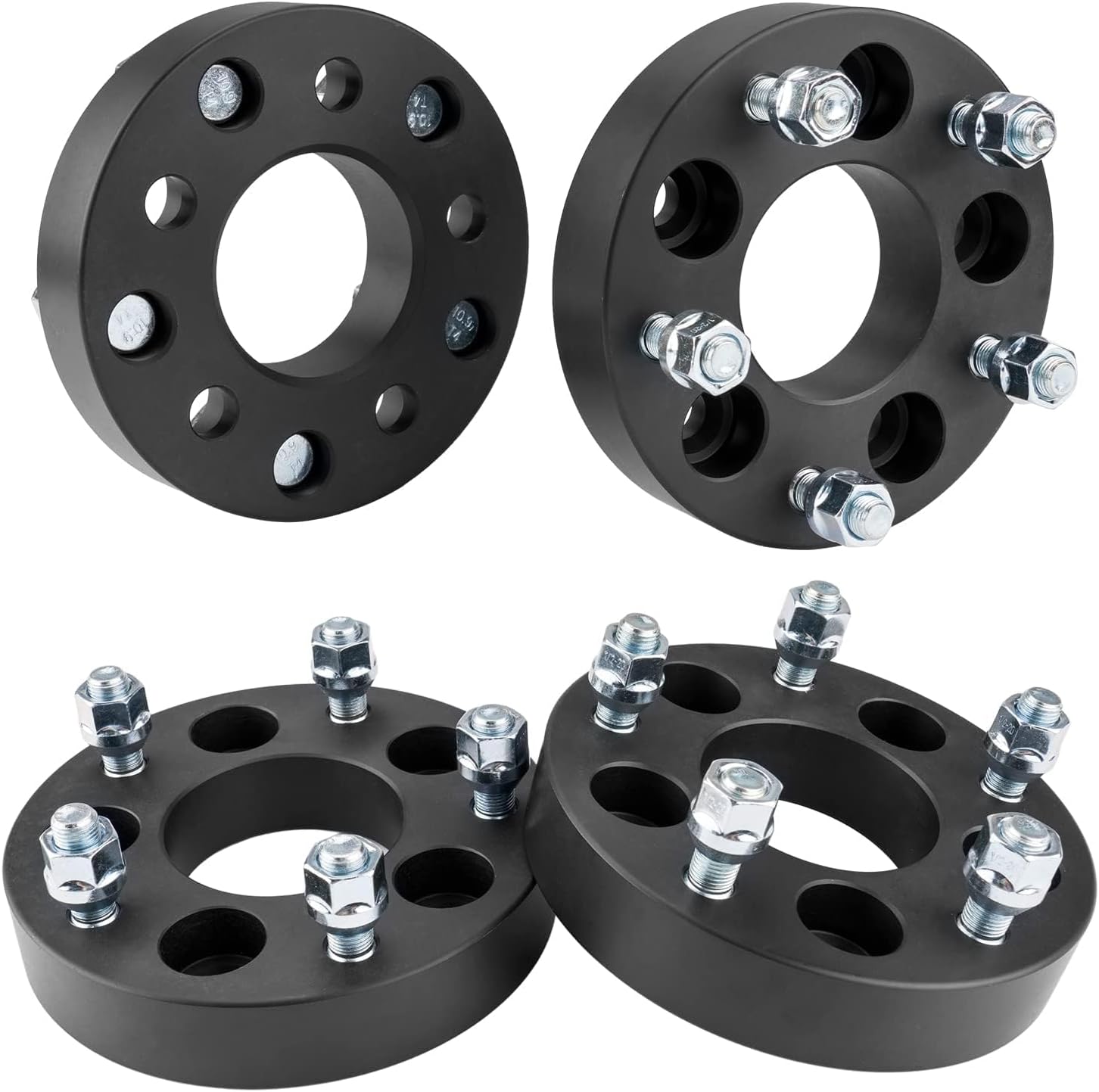 KAX 5x4.5 to 5x5 Wheel Spacer Adapter,1.25" Thickness Wheel