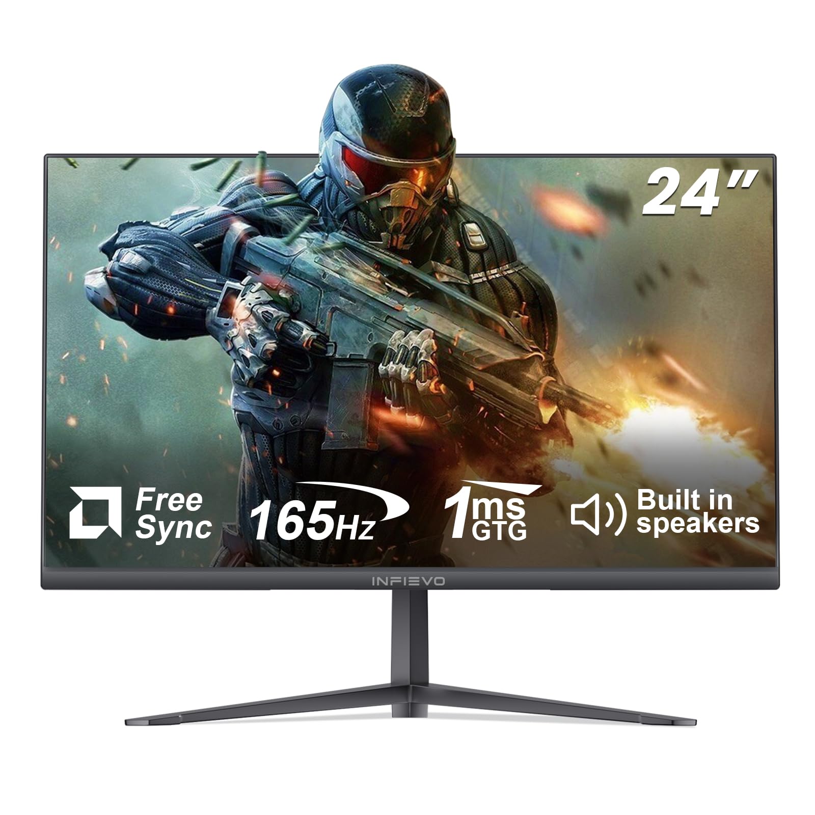 24インチ FHD LED モニター 165Hz 日本HP モニター 新品 OMEN 24 165Hz FHD ゲーミング