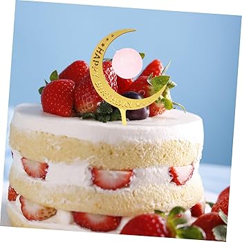 Amazon.co.jp: COOLHIYA 1ピーシー 亮 ケーキトッパー 日ケーキ