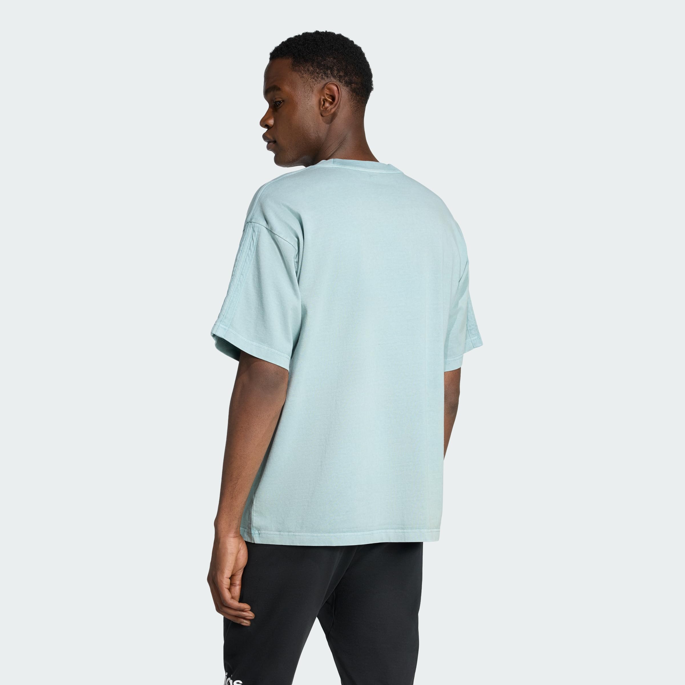 adidas heren ALL SZN Washed T-Shirt, Wonder Sage, L