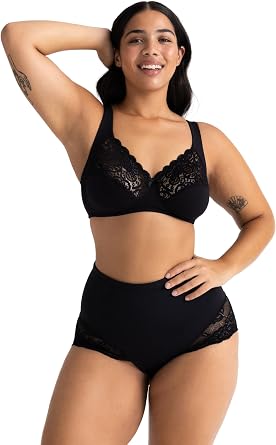 DORINA Straps Bra Adjustable Straps Black