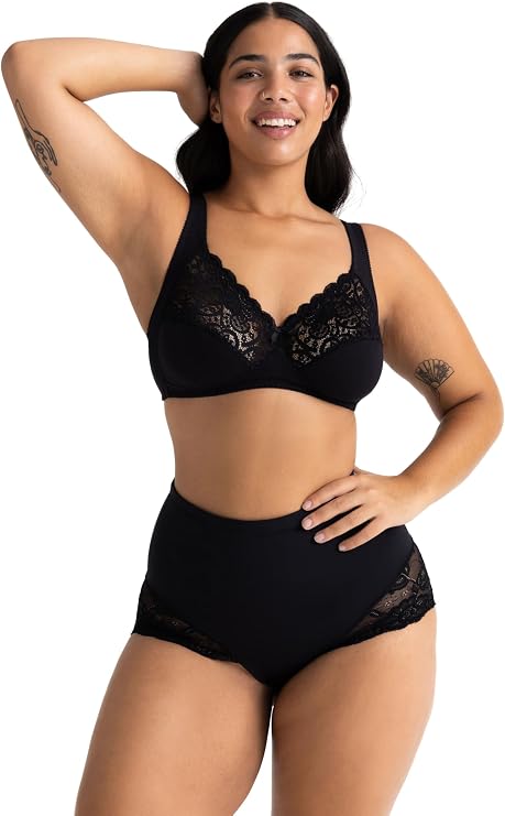 DORINA Straps Bra Adjustable Straps Black