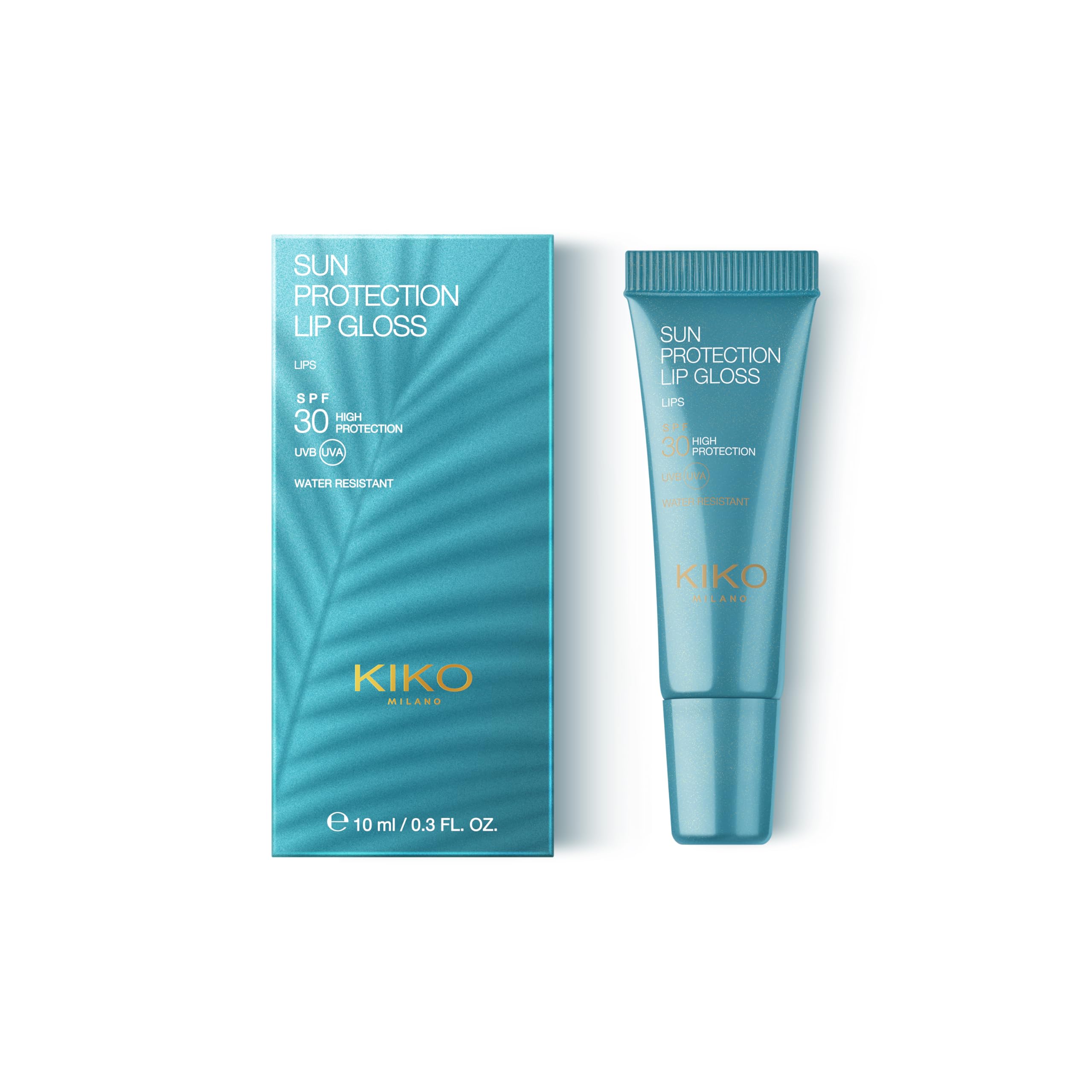 KIKO Milano Sun Protection Lip Gloss SPF 30 02, Brillo de Labios Protector e Hidratante