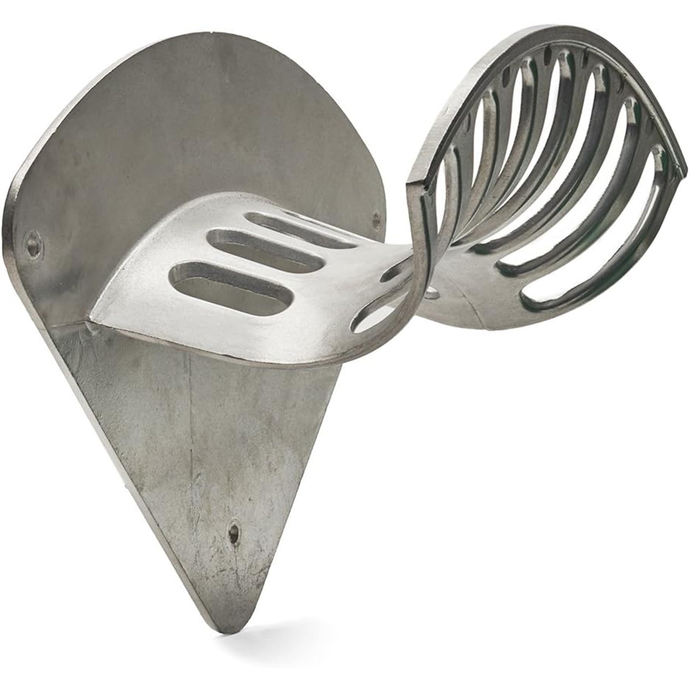 Kings County Tools Portagomma in alluminio pressofuso da 33 cm, elegante design curvo, materiale di qualità e robusto, contiene 30 metri di tubo da 1/2" e tubo da 1,5 m di tubo da 5/8", attacco a