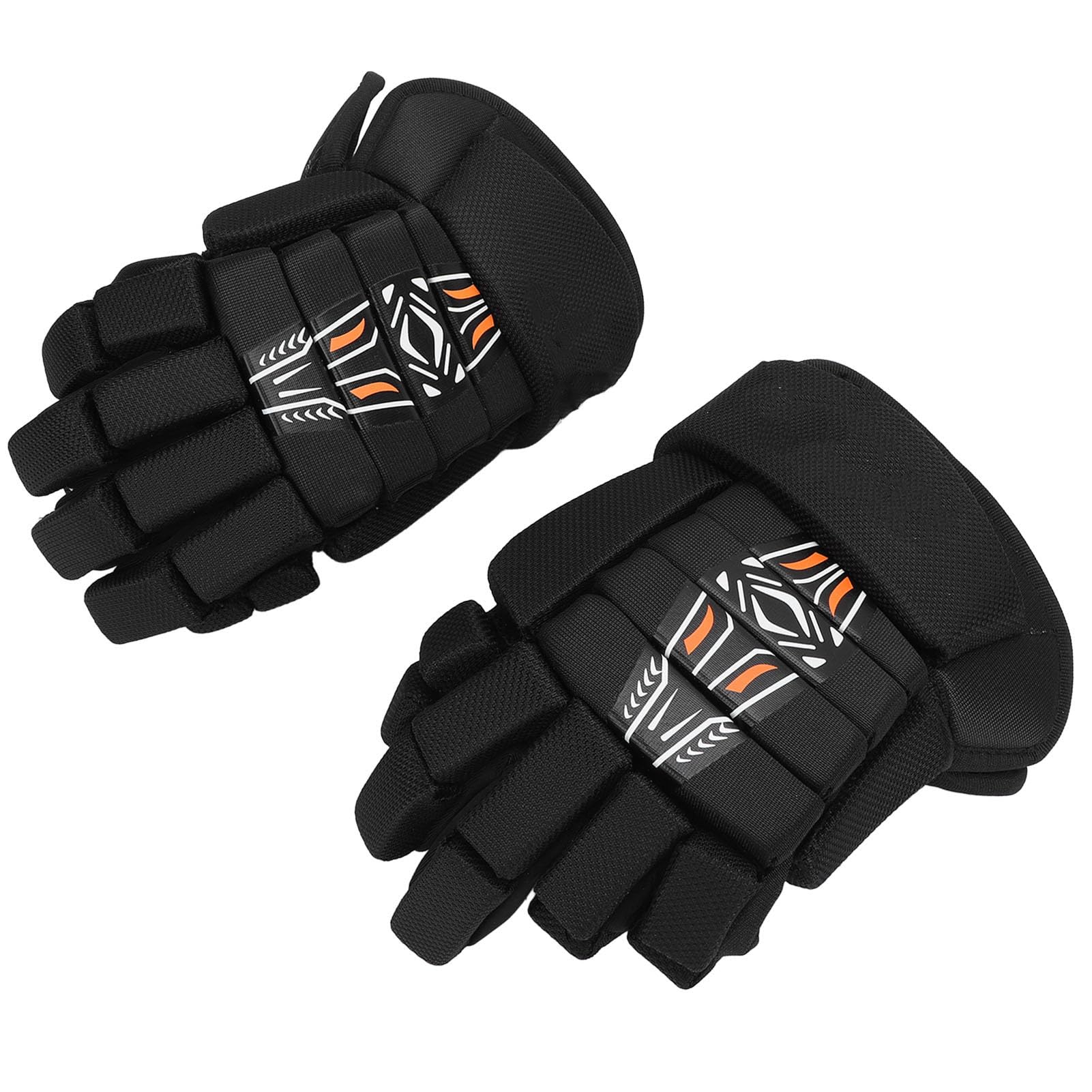 banapoy Hockey Gloves, 1 Pair Youth Ice Hockey Gloves and Breathable Lacrosse Gloves, Full Motion Thumb Versatile Protective Field Hockey Gloves for Hockey Players (11inch)