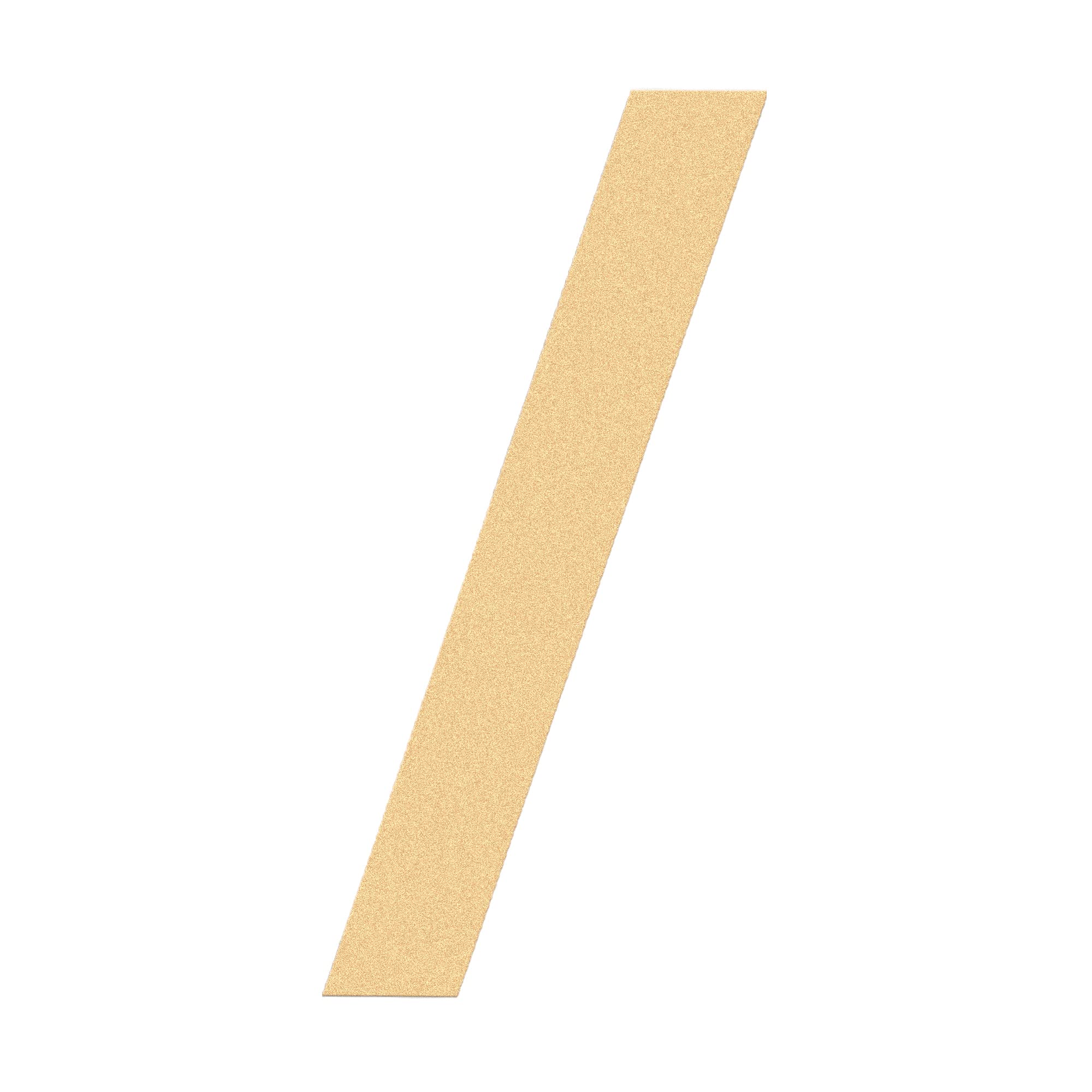 HASWARE House Number 3 inch (7.5 cm) Self Adhesive Letters Apartment Door Numbers Street Address Plaque Home Stylish Decor, Acrylic(Slash Sign, Golden)