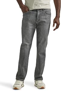 Lee Mens Extreme Motion Regular Straight Jean