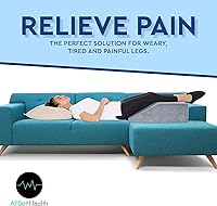 Vista 6 de Almohada de Elevación de Piernas - Almohada de Elevación de Piernas de Espuma Viscoelástica Reposapiernas de Cuna - Almohada de Elevación