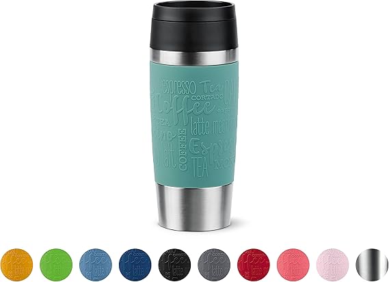 Emsa N20210 Travel Mug Classic Isolierbecher 0,36 Liter , neuer Komfort ...