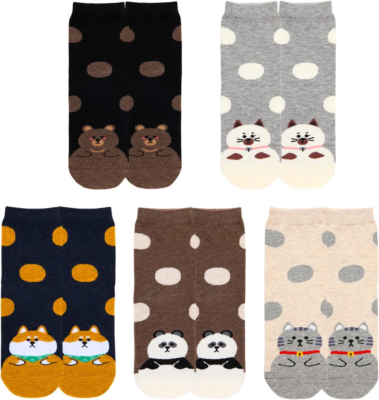 Benefeet Sox Calzini Invernali Morbidi In Peluche Per Donna - Simpatici Con Faccine Animali, Caldi E Accoglienti, Taglia 38-42 (3 Paia) - 3