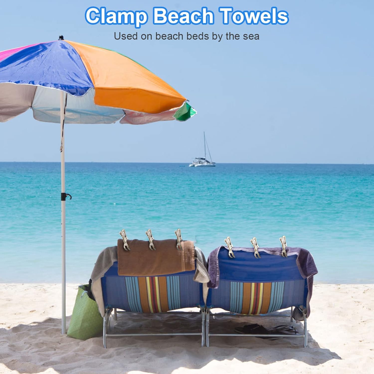 Coideal Towel Clips - 10 Pack