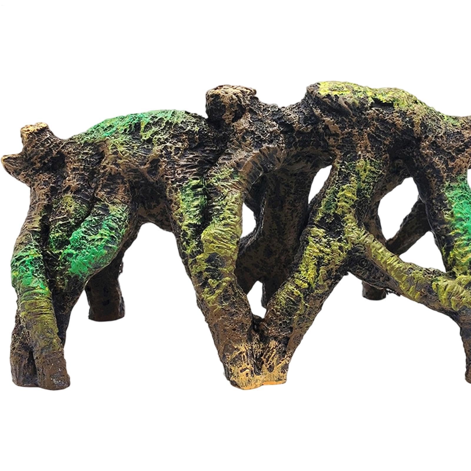 Generico Grotta per Pesce Betta Grotta Rettili a Forma di Radice Albero | Ornamento Artificiale per Acquario Per Allevatori, Appassionati, Principianti, Negozi di Pesca, Negozio, Casa, Ufficio,