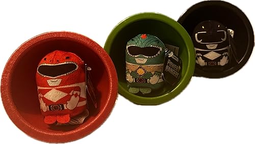 Miniatura 5 de Just Play Red Mighty Morphin Power Ranger Mini de 3 pulgadas. Colecciónalos todos hoy