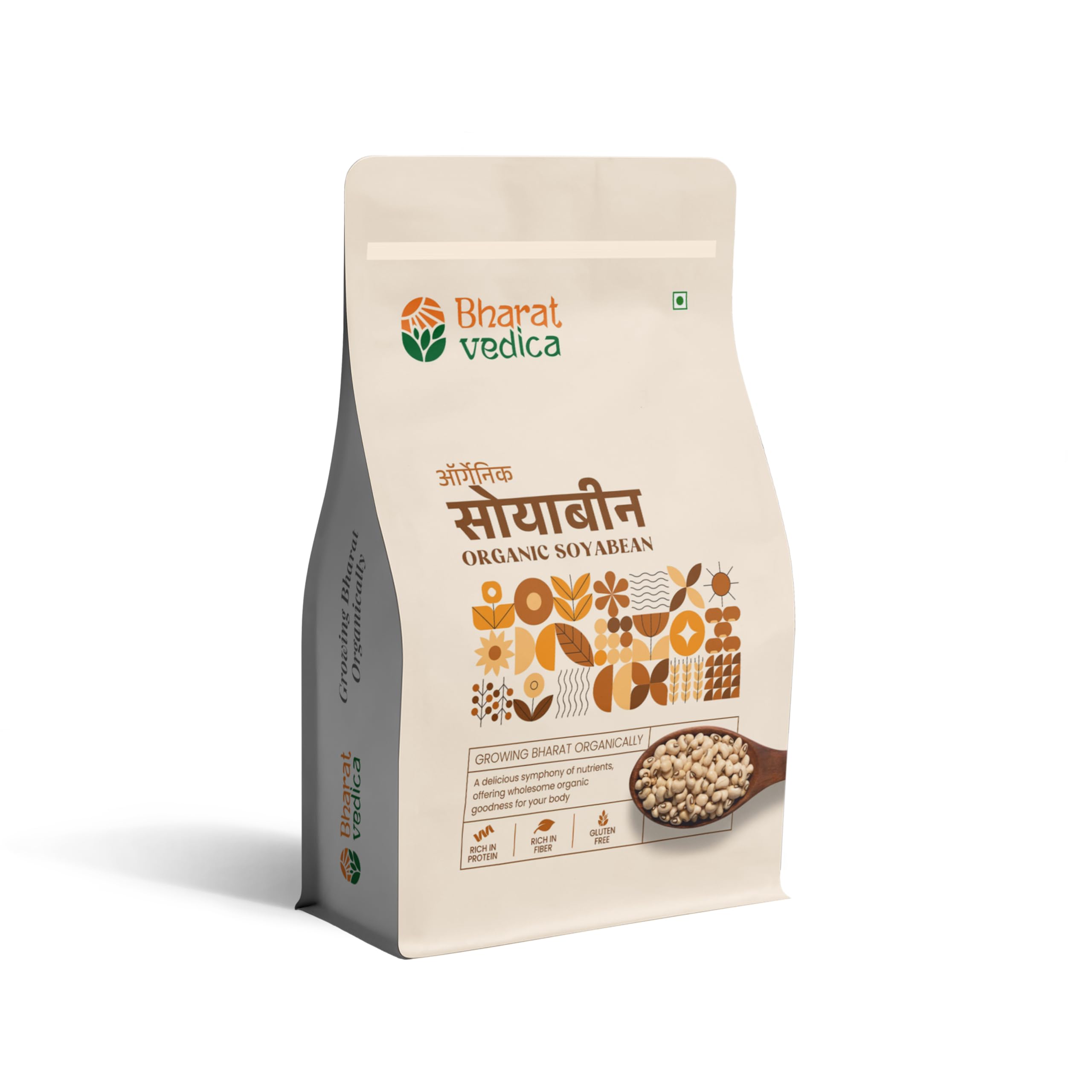 Bharat Vedica Soyabean, Organic & Pure, Highly Proteinaceous, Rich in Iron & Calcium, 500 gms (B0DBLXFQYY) Amazon Price History, Amazon Price Tracker