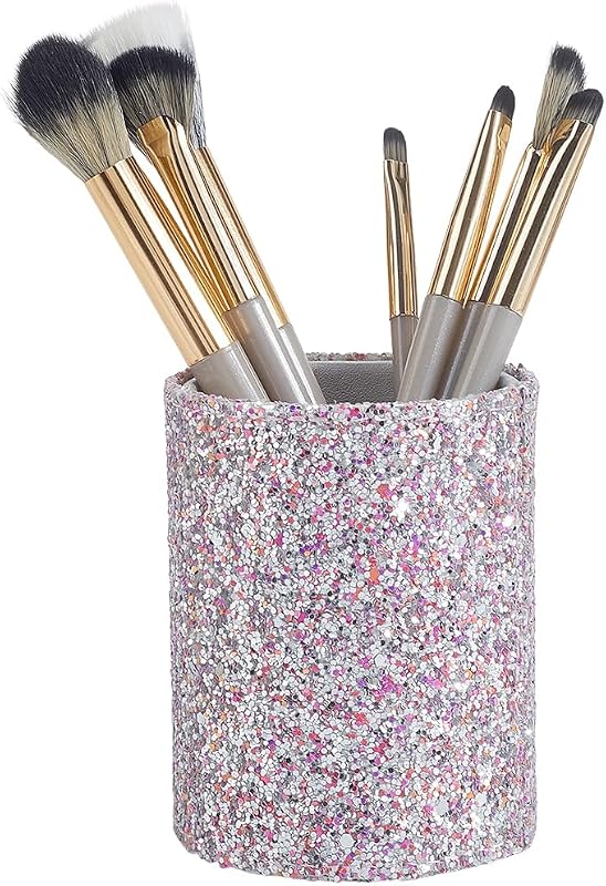 Organizador de cosméticos e pincéis CALFOVERA Roxo, de plástico, 1 unidade