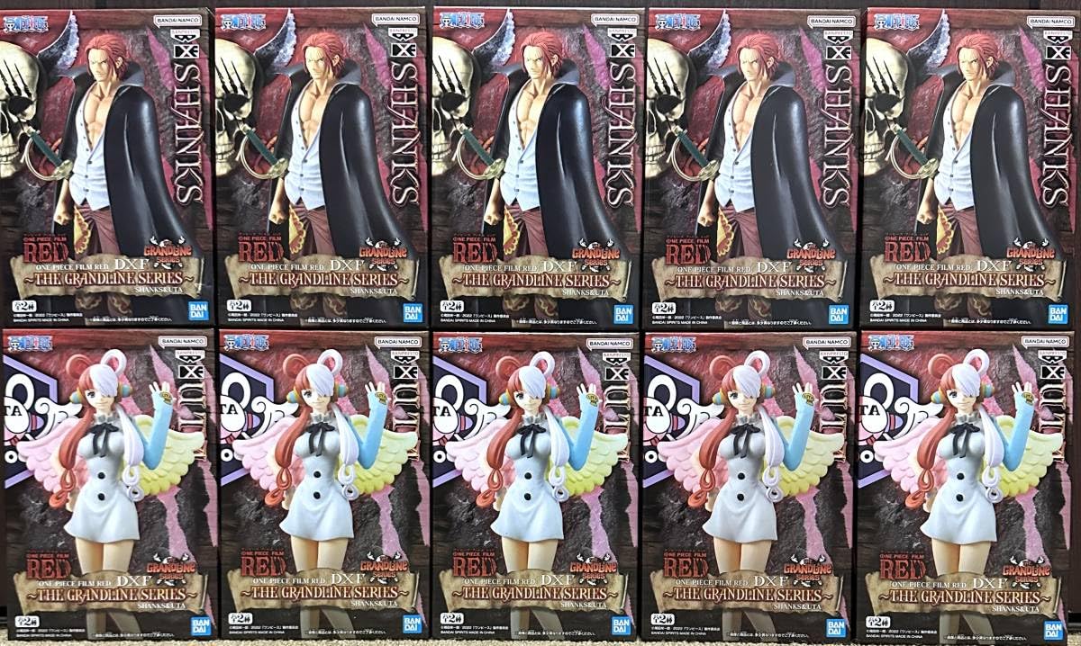 ワンピースDXF RED アクリル台座ウタシャンクス他20個