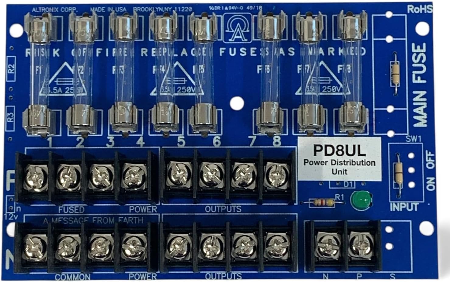 Altronix Power Module PD8UL