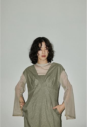 スーツ・フォーマル・ドレス niana V line jacquard dress niana V