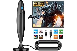 Antennas Direct ClearStream FLEX 2MAX - Indoor/Outdoor TV Antenna for Smart TV,...