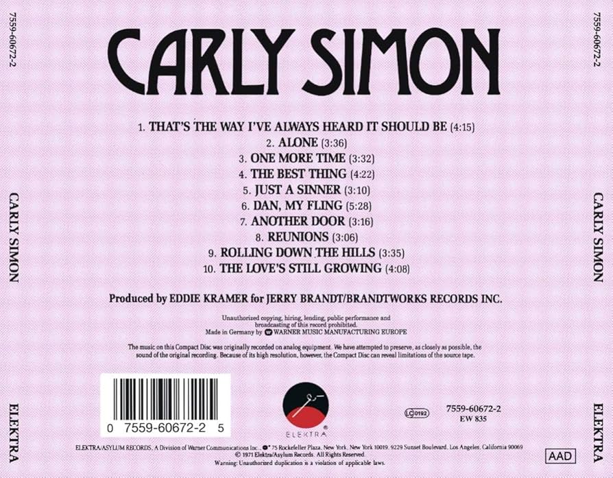 Carly Simonさん専用 Carly Simonさん専用 Carly Simonさん専用 Carly Simon - Spy (reissue