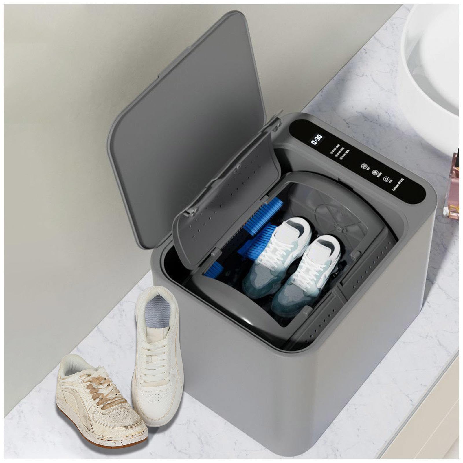 Kleine Waschmaschine für Schuhe, Waschmaschine Camping LED-Touchscreen Portable Washing Machine Geringer Wasser- Und Energieverbrauch
