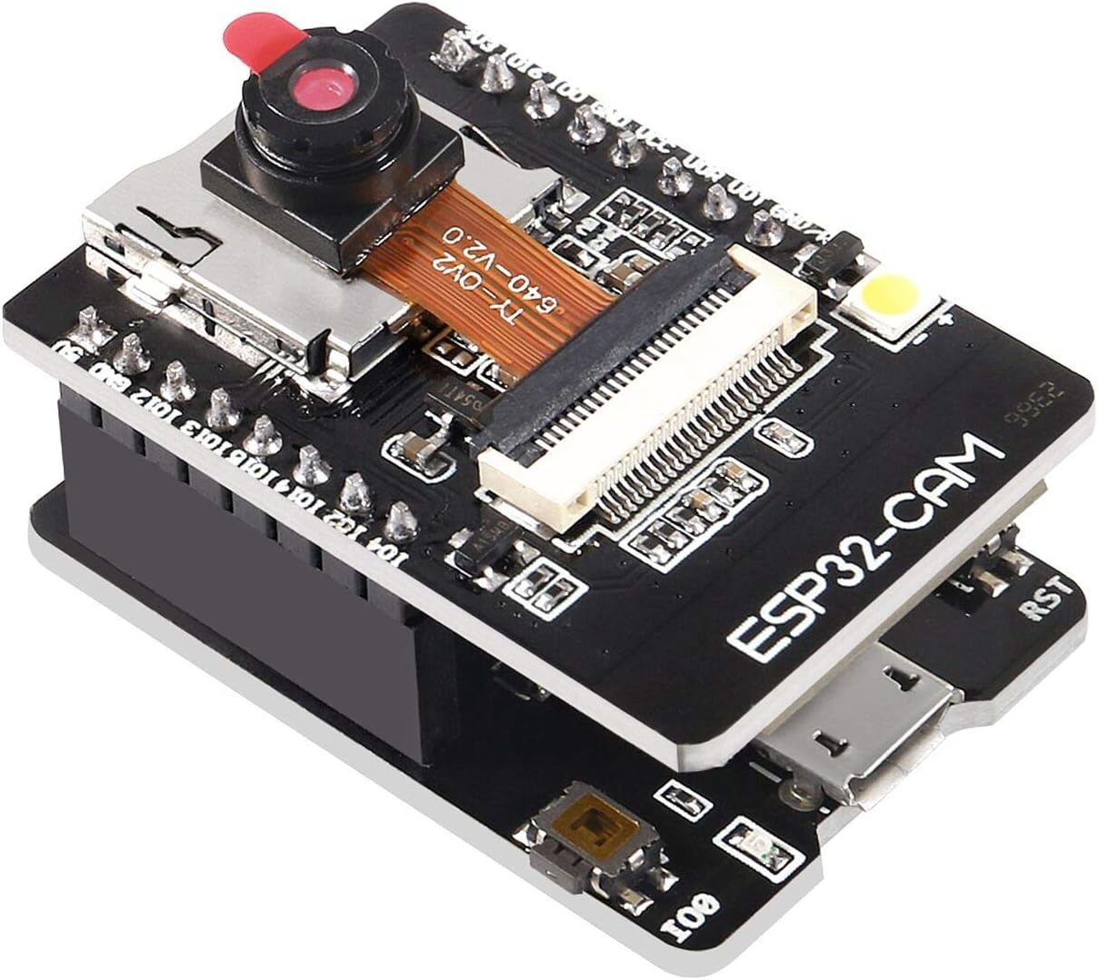DORHEA ESP32 Cam WiFi Bluetooth Development Board with OV2640 Camera ...