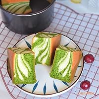 Vista 7 de CHEFMADE Molde redondo para tartas, antiadherente de 6 pulgadas con fondo suelto extraíble de gasa para hornear