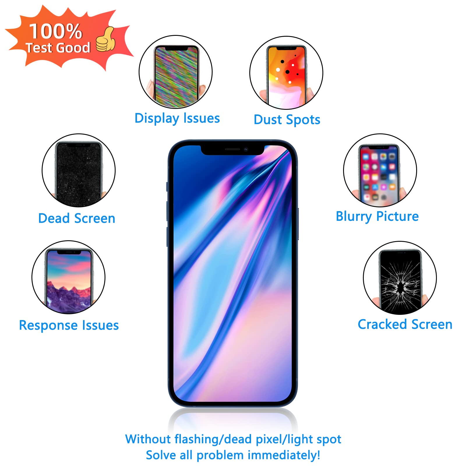 Amazon.com: for iPhone 12/12 Pro Screen Replacement 6.1