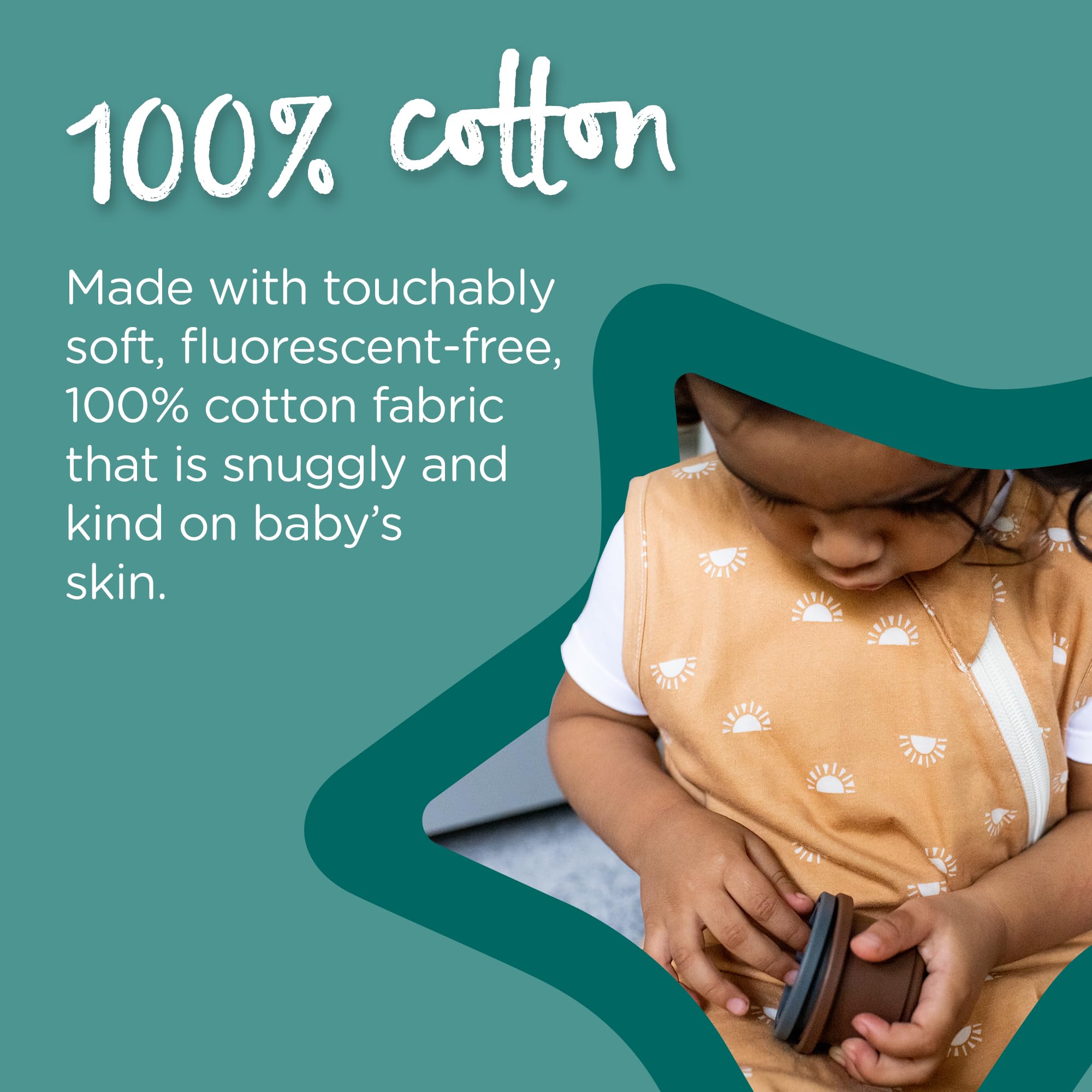 Tommee Tippee Babyschlafsack, The Original Grobag, hüftgesundes Design, weicher baumwollreicher Stoff, 18-36 m