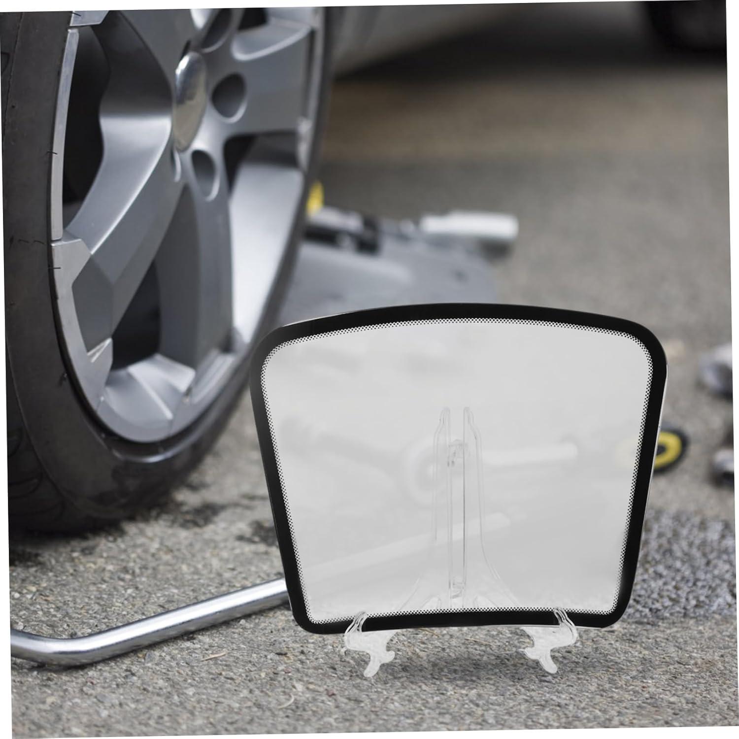 MAGICLULU Real Car Windshield Model Display Stand Windshield Sun Shade Sample Car Window Film Decor