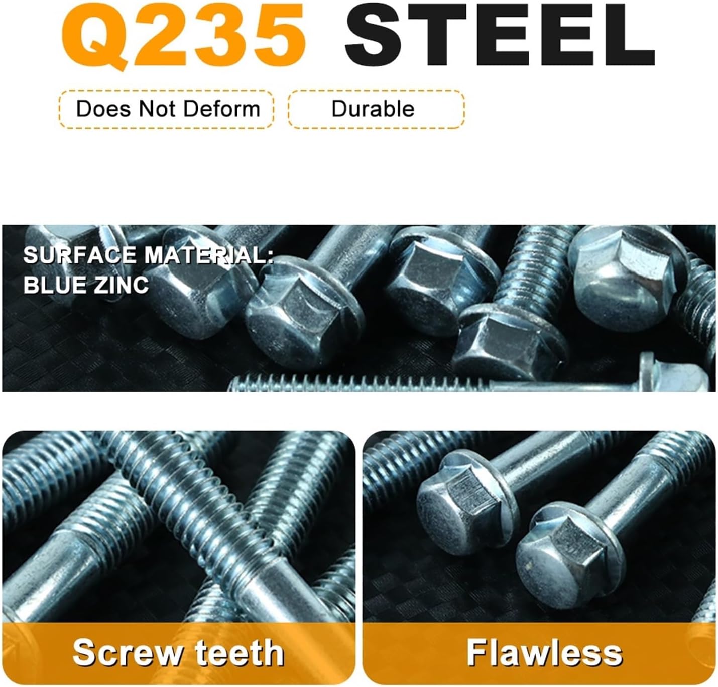 Suitable for LT-V700F LT-F250 LTA400 LTA500 LT-A700X 260PCS ATV Body Engine Frame Exhaust Bolt Kit