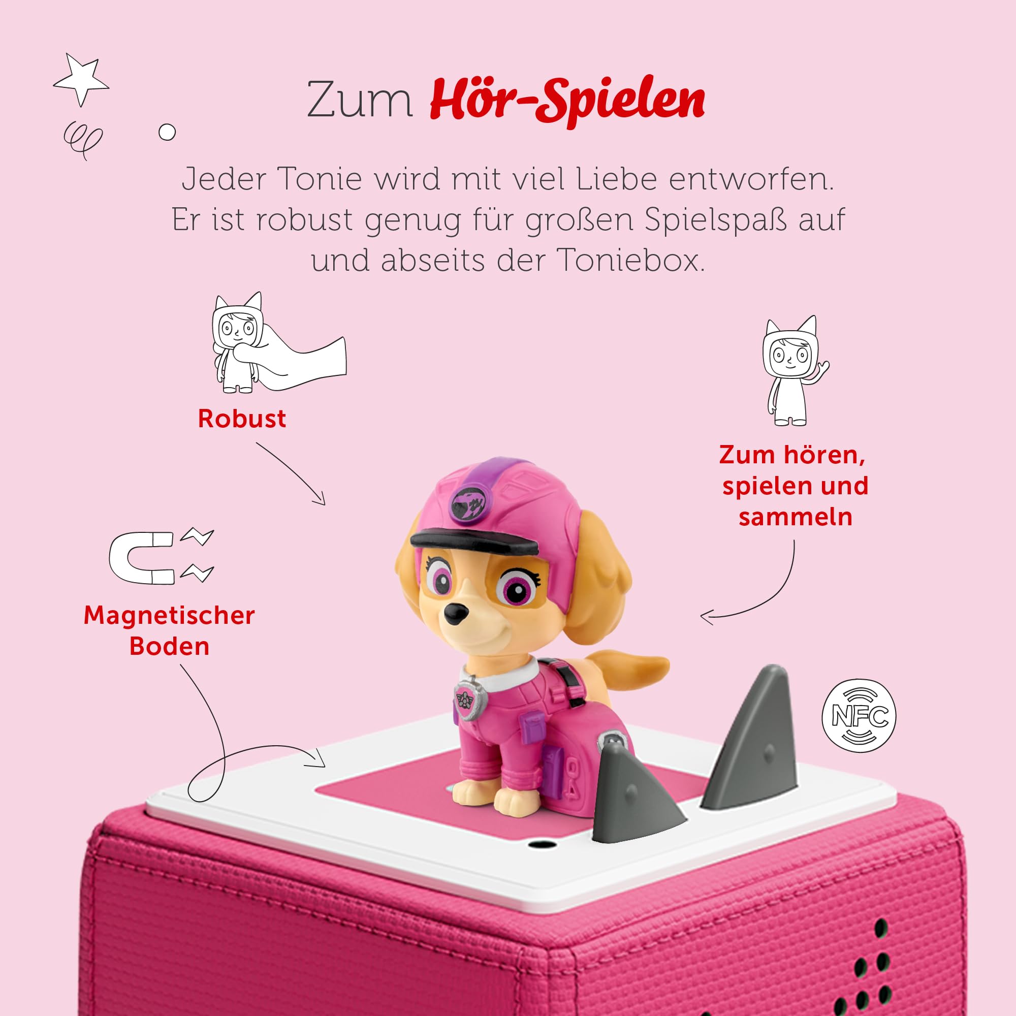 tonies Audiobook Psi Patrol - Jungle Pups Skype - figura słuchowa dla dzieci 3+