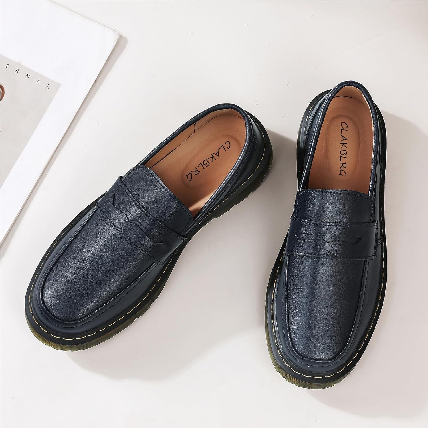 Women’s Loafers Classic Penny Loafers for Women Fashion Driving Moccasins Women