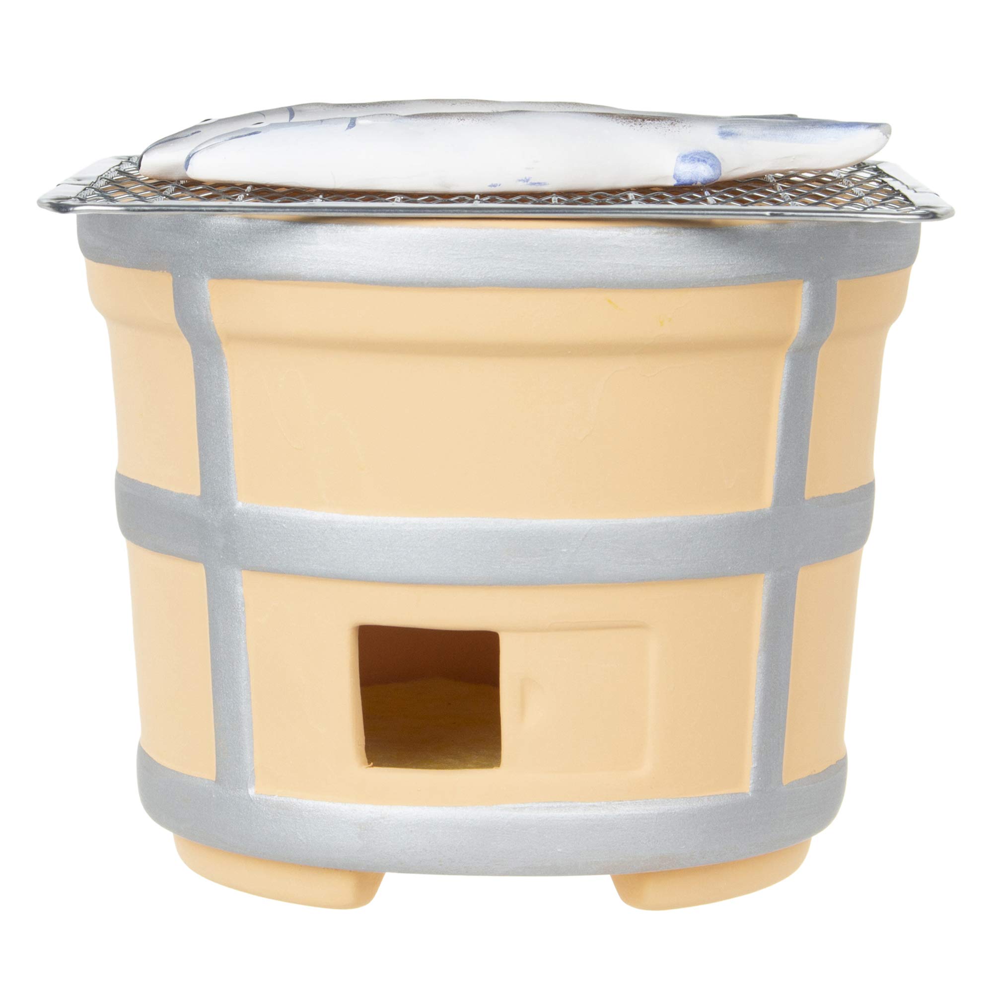 Amazon.co.jp: 蚊取り器 七輪蚊遣器 焼きさんま : ホーム＆キッチン