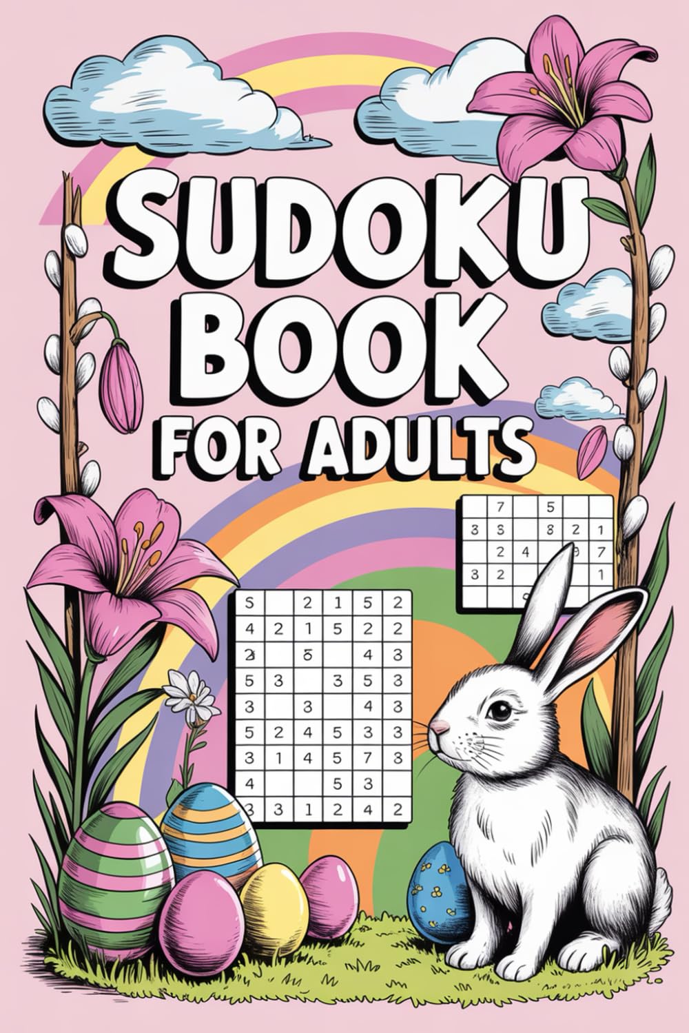 Sudoku Book for Adults: Easter: Smart Mind Wellness Puzzle Workbook for Grown-Ups with Easy Start and Challenge-Ready