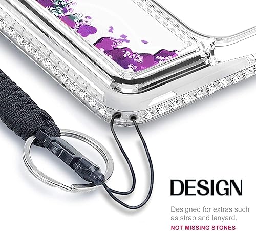 Miniatura 8 de NGB Supremacy Funda compatible con iPhone 1212 Pro con protector de pantalla de vidrio templado, soporte de anillocorrea de muñeca, para niñas y