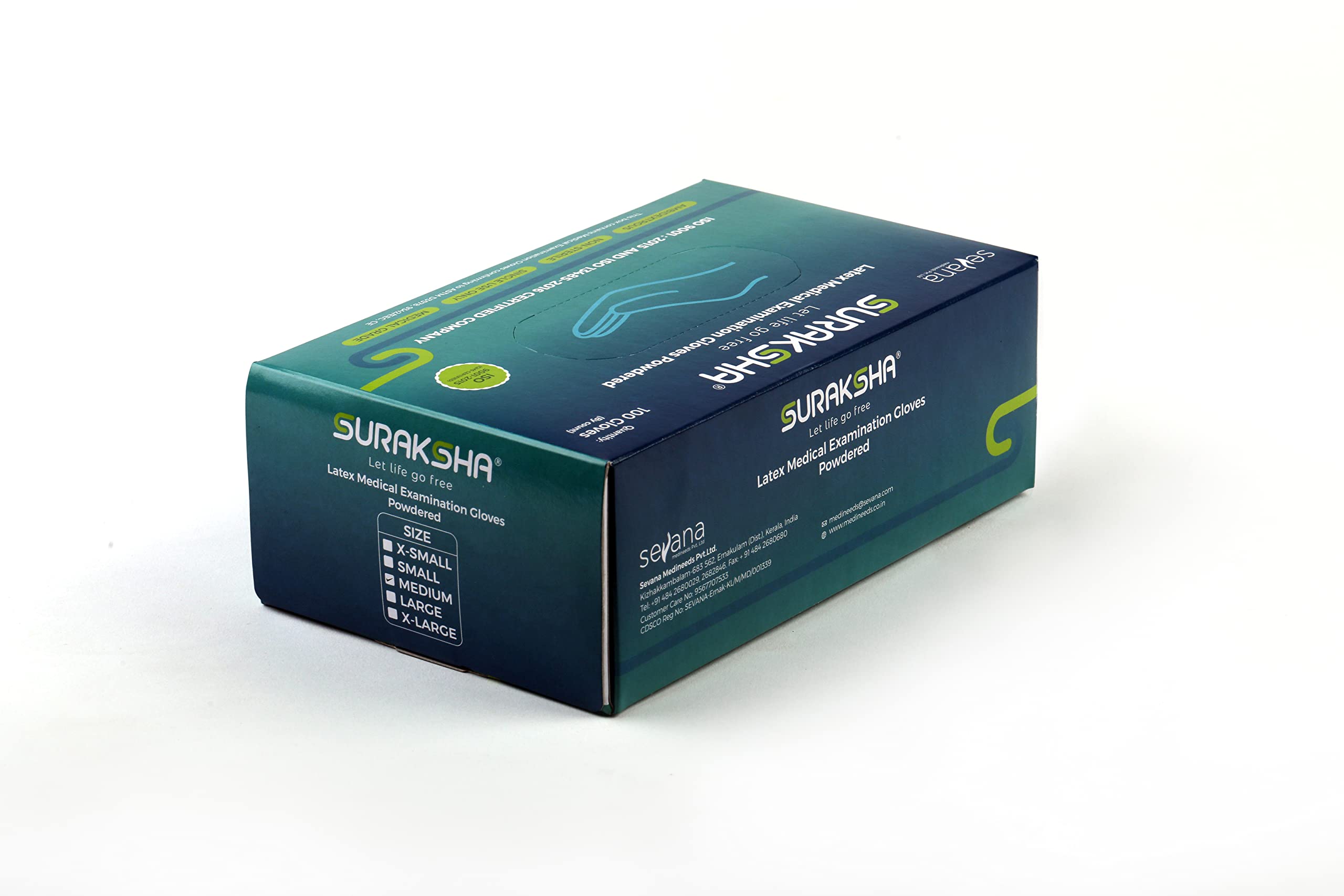 SURAKSHA Examination Gloves Extra Small 100pcs (B01M8LCHBH) Amazon Price History, Amazon Price Tracker