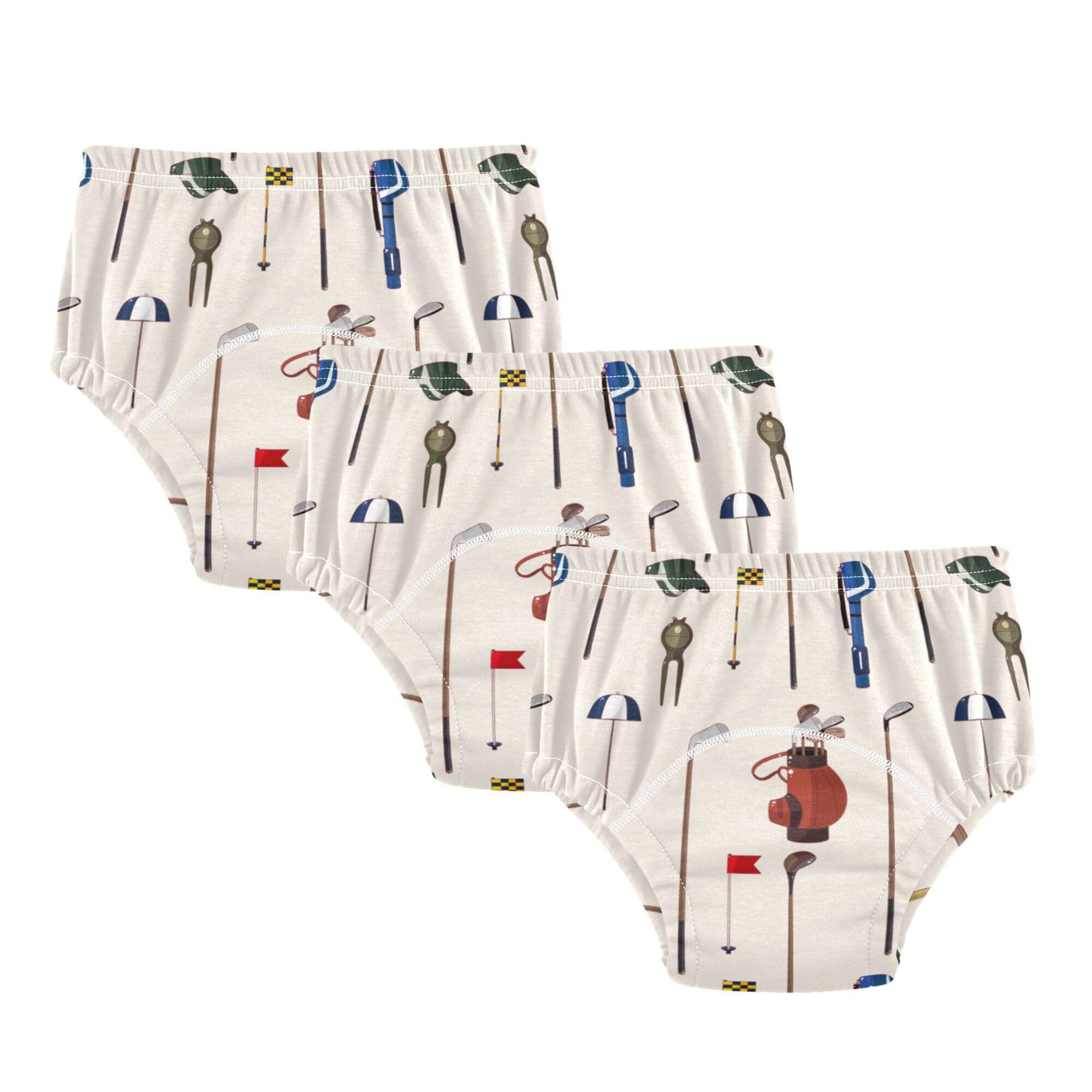 Toddler Potty Training Underwear Cotton Absorbent Soft Baby Girl Boy Potty Training Pant 2t-5t