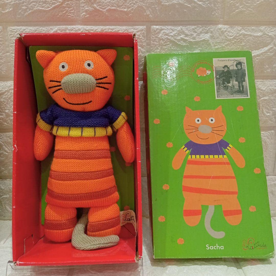 フランス製Latitude Enfant ぬいぐるみ 赤 リス 本体 Amazon.co.jp: Latitude ENFANT Plush : Toys & Games